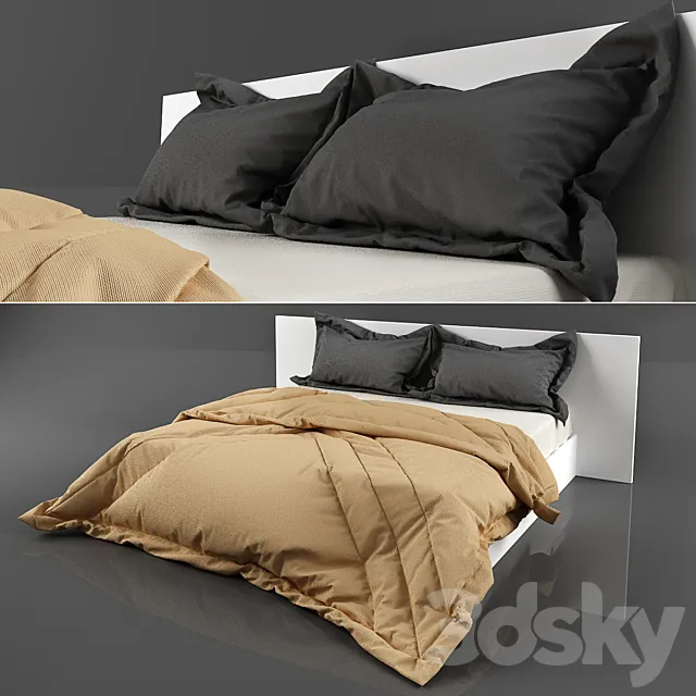 Bed linen 3DModel