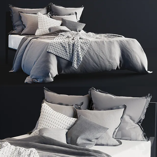 Bed linen 3DModel