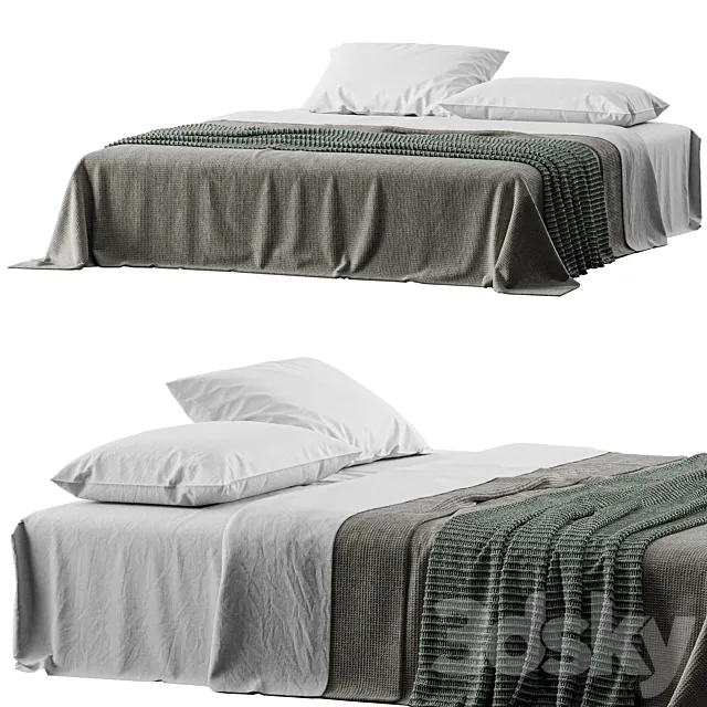 Bed linen Magic Linen 2 3D Model