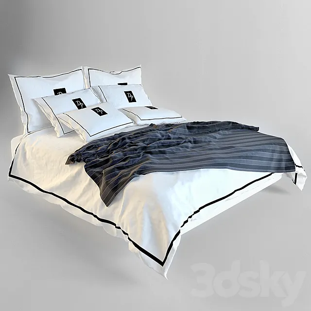 bed linens 3DModel