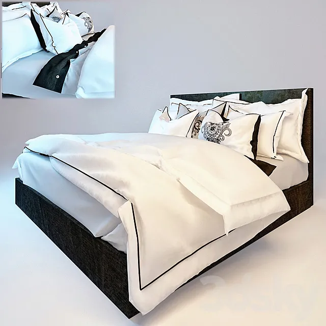 bed linens 3DModel
