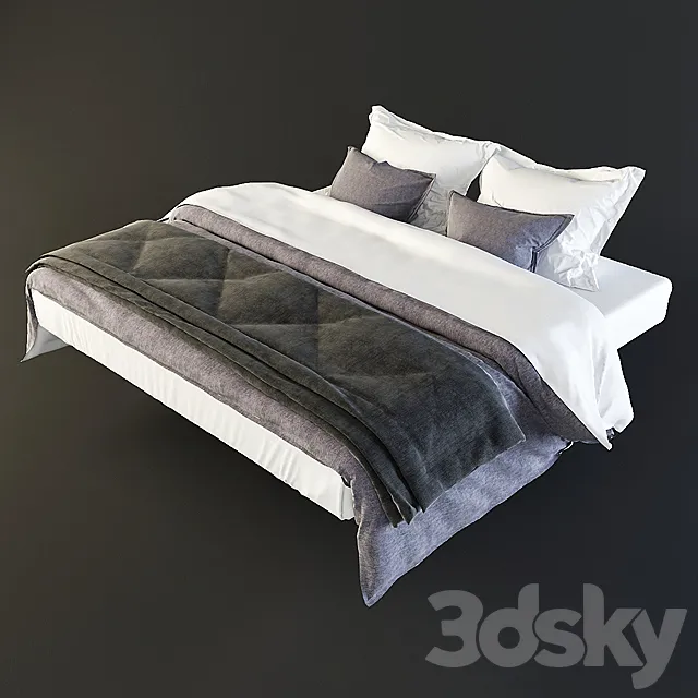 bed linens 3DModel