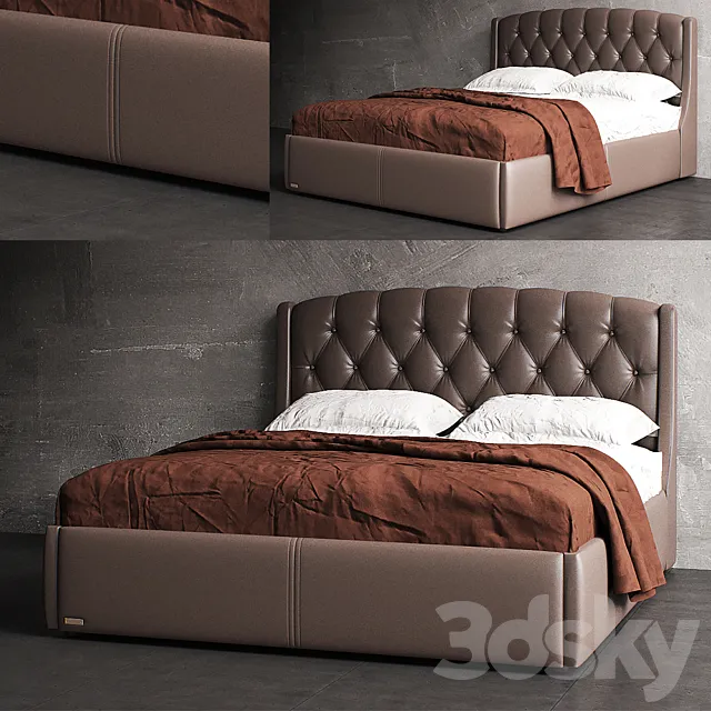 Bed Lister Bed 3D Model