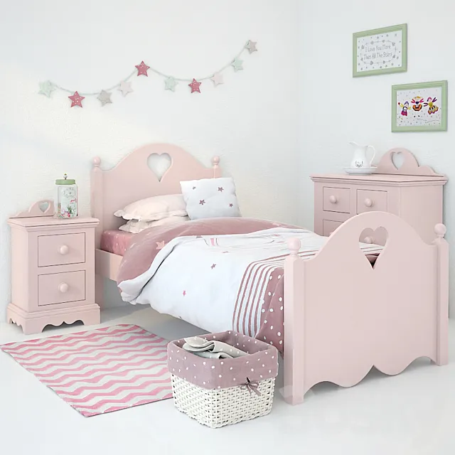 Bed Looby Lou 3DModel