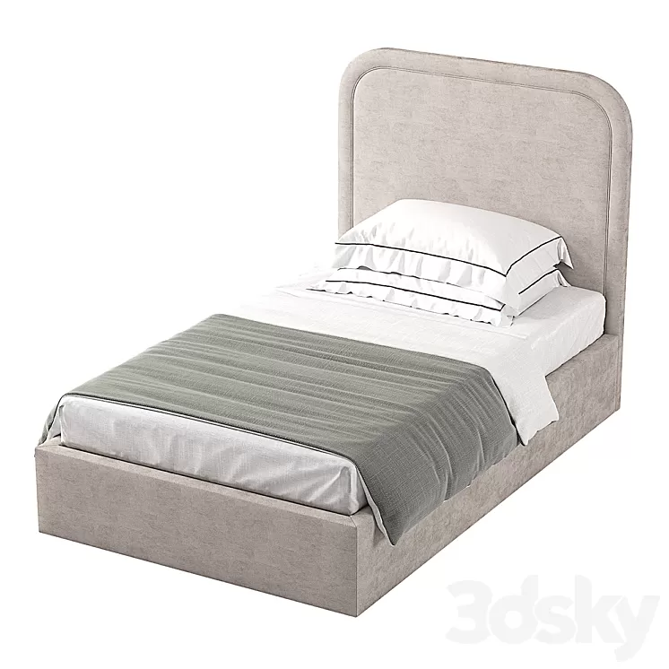 Bed Lucas Lovesit 3D Model