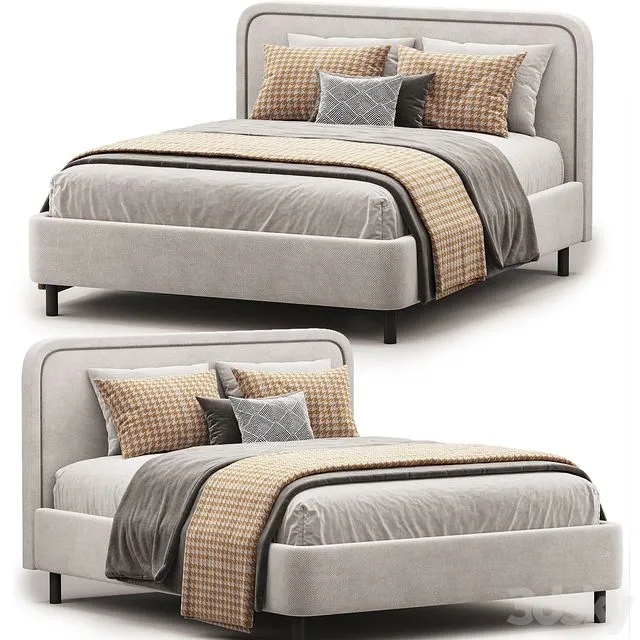 Bed Lukas na nojkax 3D Model