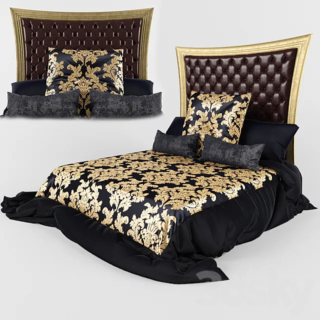 Bed Marilyn Mantellassi 3D Model