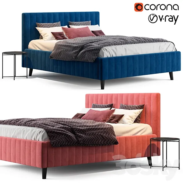 Bed Markful 3D Model