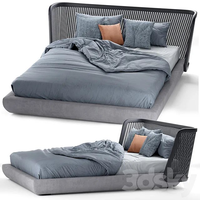 bed Metropolis (Baxter) 3DModel