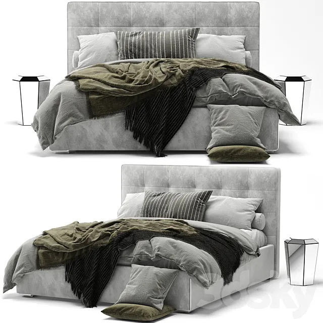 Bed mezzo boconcept 3D Model