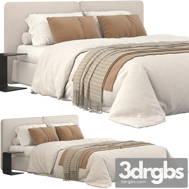 Bed minotti tatlin cover