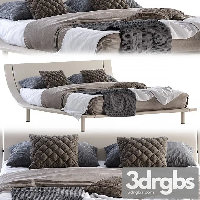Bed mondo collection-aqua 2 2 3D Model Free