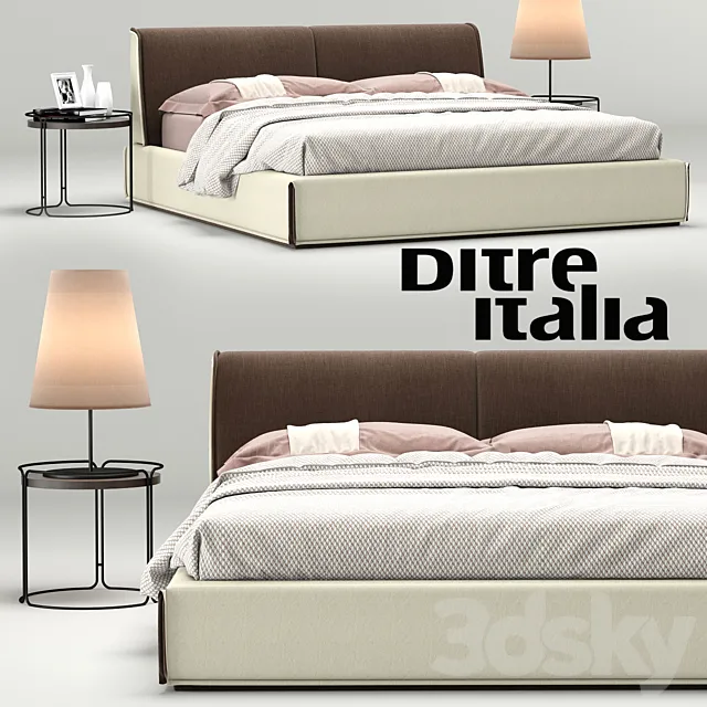Bed Monolith. Ditre Italia 3DModel