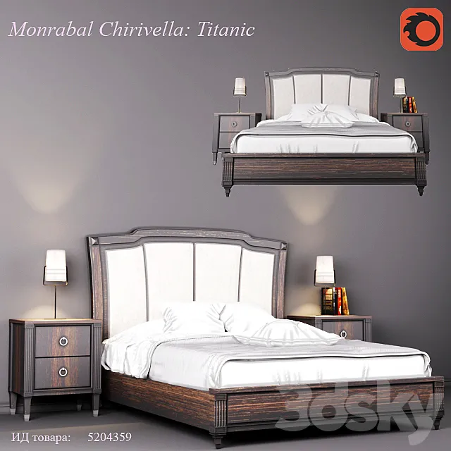 Bed Monrabal Chirivella: Titanic 3DModel
