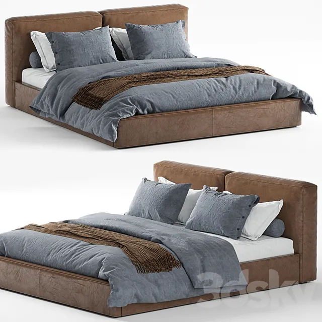 Bed Nicoline Soft 3DModel
