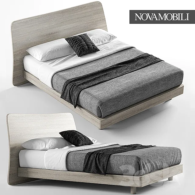 Bed Novamobili Sheet 3DModel