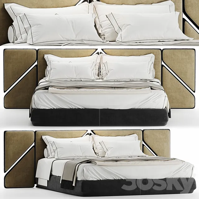 bed of my design vol3 3DModel