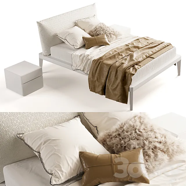 Bed Olivieri Andrea white Free Download