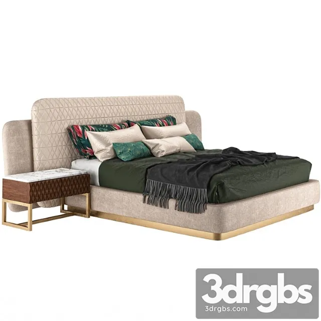Bed opera 2 3D Model Free