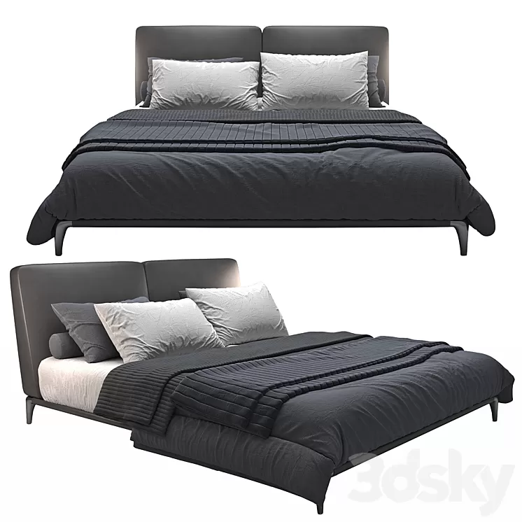 Bed park poliform 3D Model