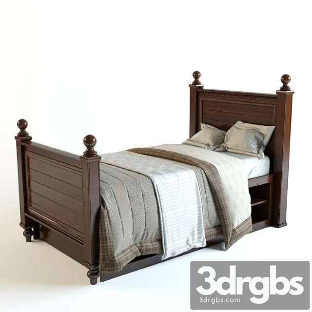 Bed Paula Deep 3D Model Free