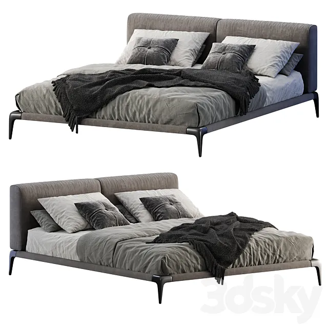 Bed poliform park 3DModel