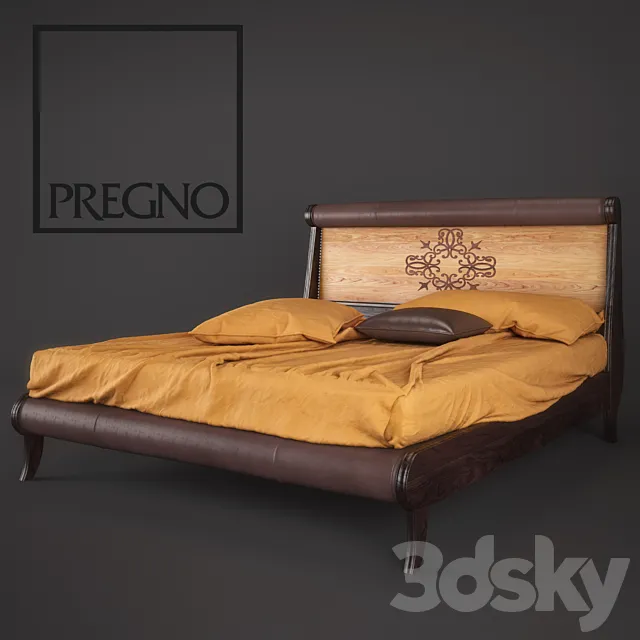 Bed Pregno L63 3DModel