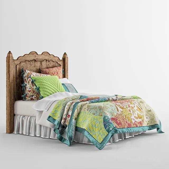 Bed Provanse 3DModel