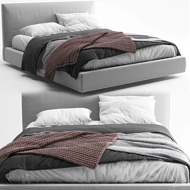 Bed Richard B&B Italia 3DModel