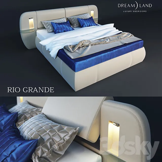 Bed Rio Grande Dreamland 3DModel