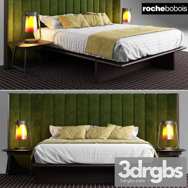 Bed Roche Bobois Backstage Bed 3D Model Free