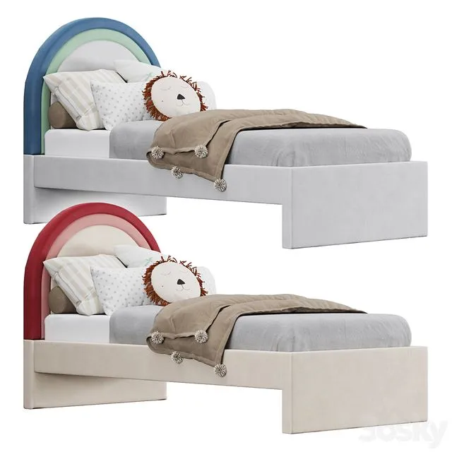 Bed Runda 90 3D Model