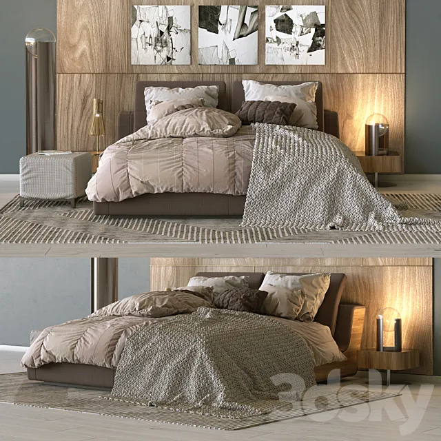 Bed Sama Flou 3DModel