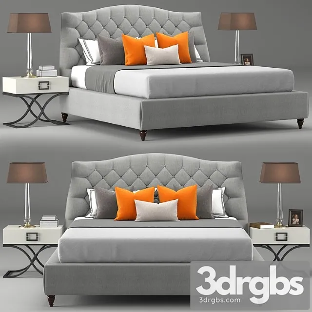 Bed savon toscanova 2 3D Model Free