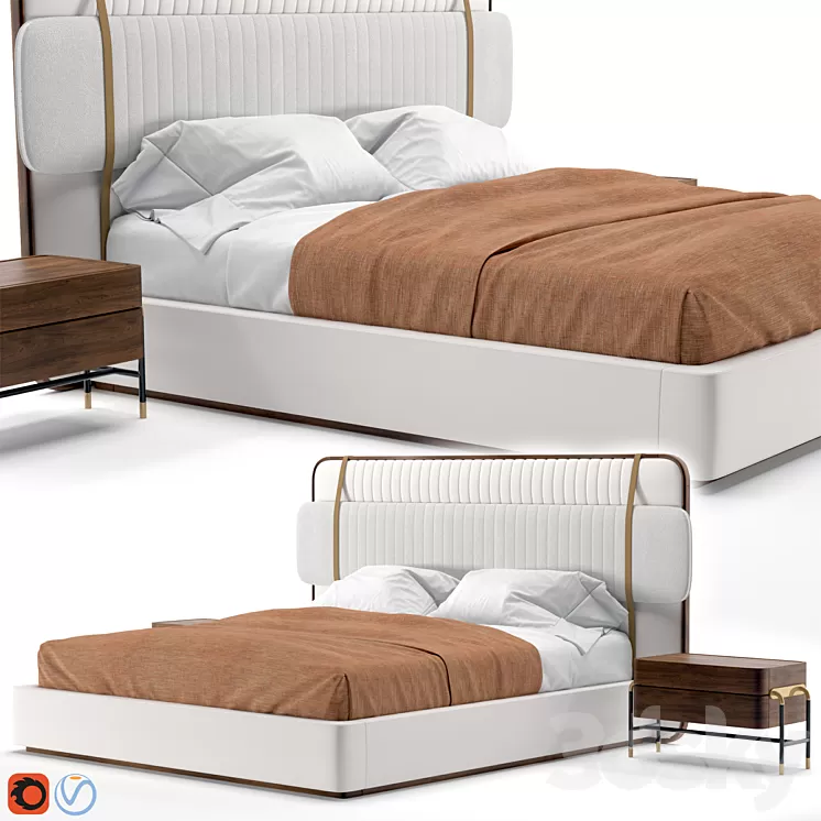 Bed Scott 3D Model