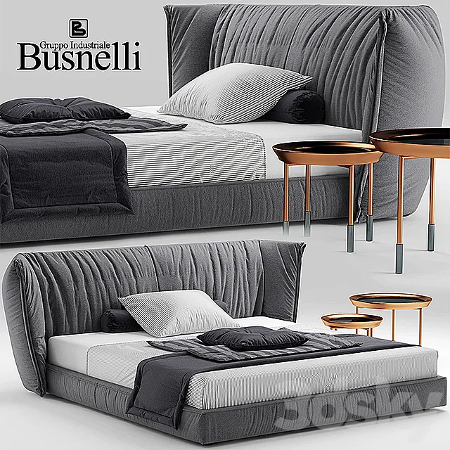 Bed sedona busnelli 3DModel