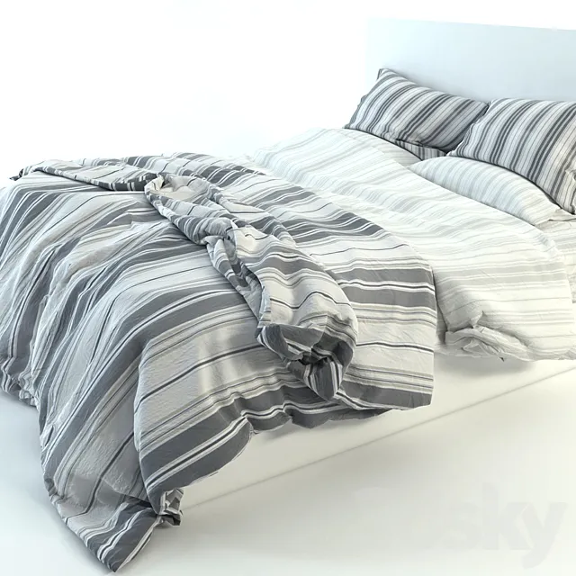 Bed set 3DModel