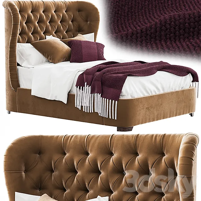 Bed SleepArt Bons 3DModel