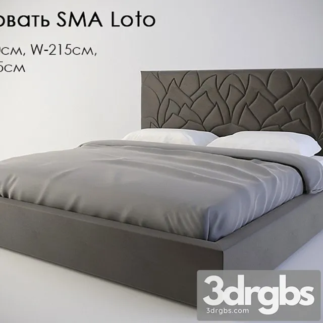 Bed sma loto 2 3D Model Free