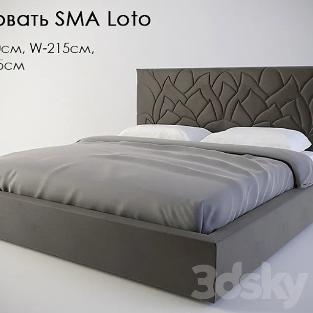 bed SMA Loto 3D Model
