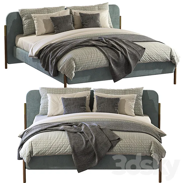 Bed sofa FLAG _ Bolzan Letti 3DModel