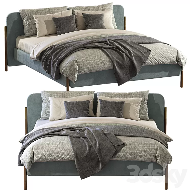 Bed sofa FLAG / Bolzan Letti 3D Model