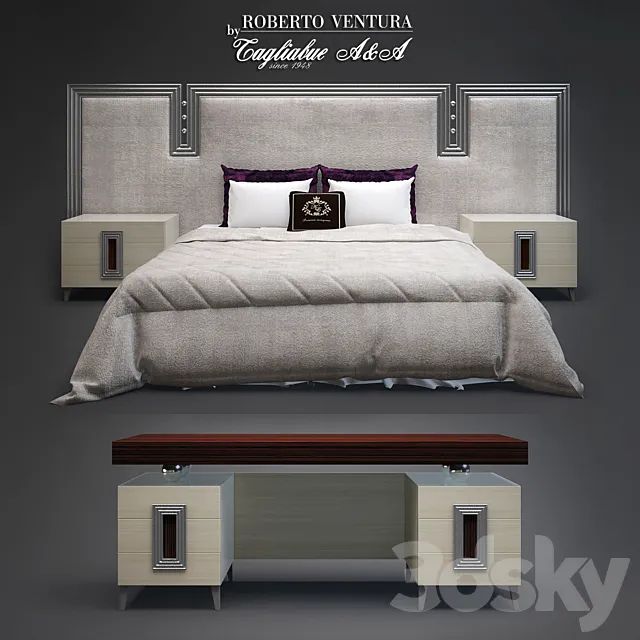 Bed Spheres by Roberto Ventura 3D Model
