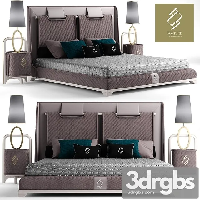 Bed tecninova cabezal cbanera fortune 2 3D Model Free