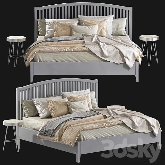 Bed TISSEDAL _ IKEA 3D Model