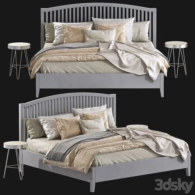 Bed TISSEDAL IKEA 3D Model