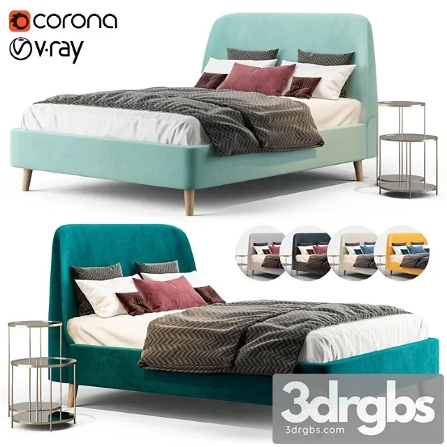 Bed Tolson 3D Model Free