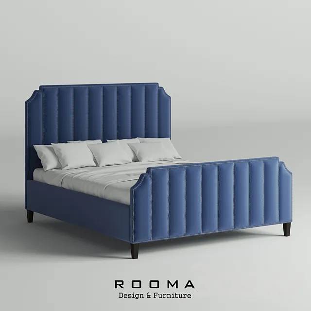 Bed Tory Rooma Design 3DModel
