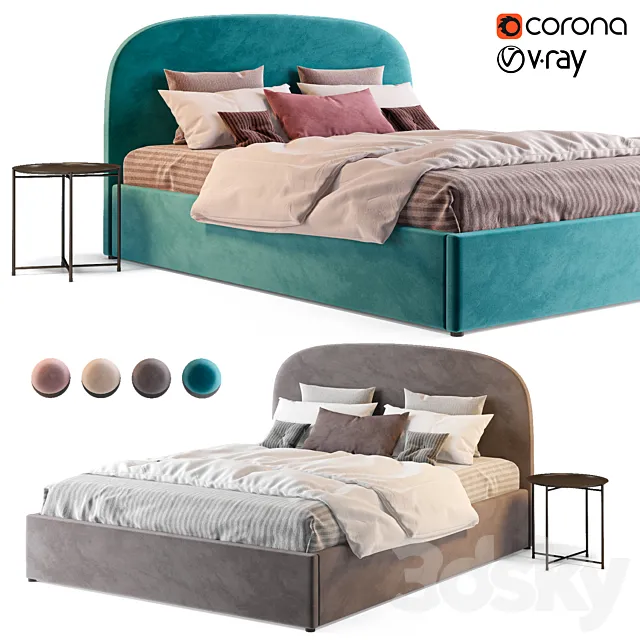 Bed Toulouse divan.ru 3DModel