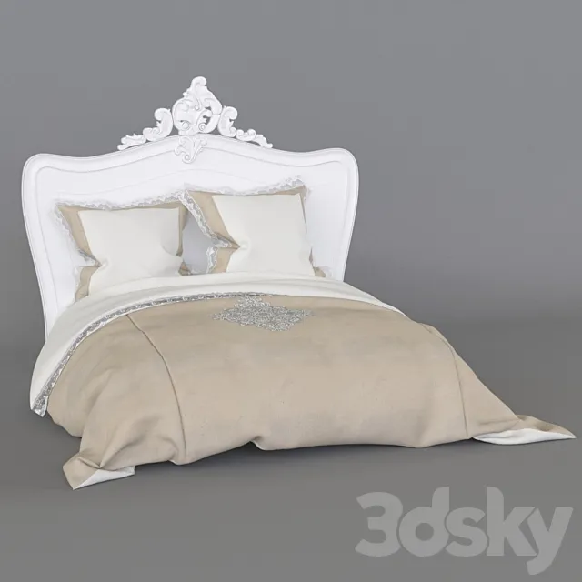Bed Trianon 3DModel